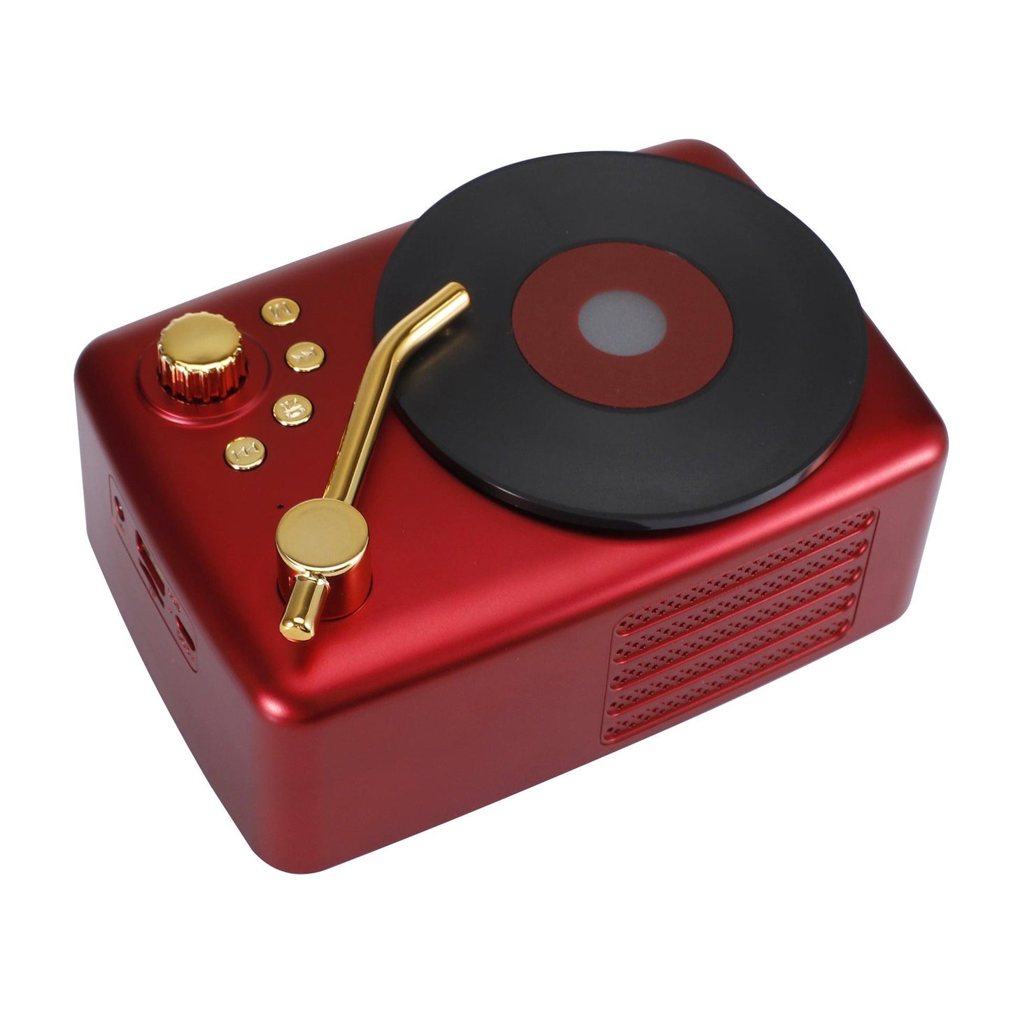 portable speaker outdoor bluetooth speakers vintage style red unixmoment