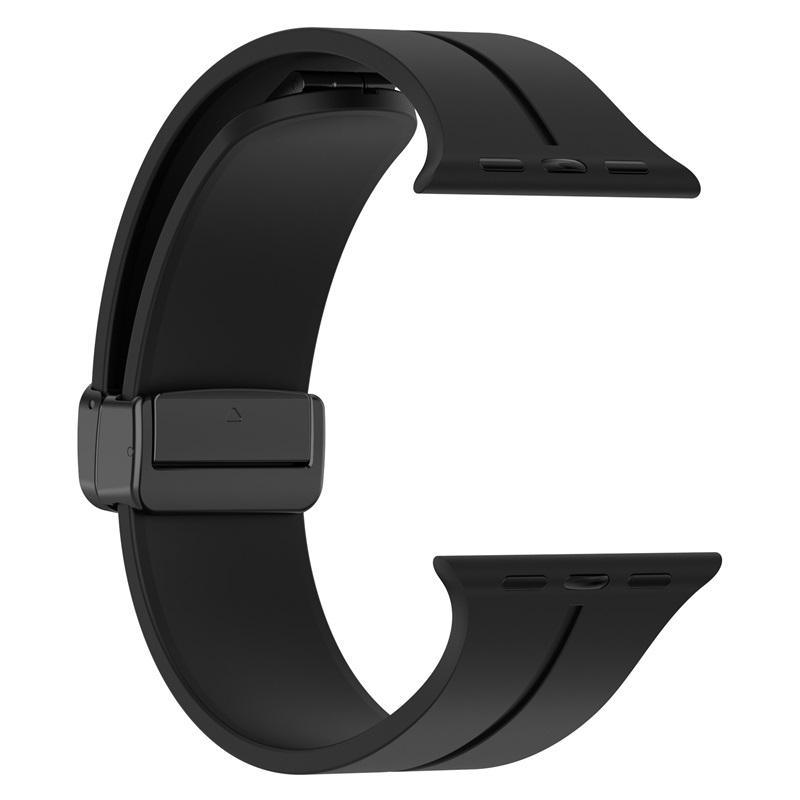 Basic Series Magnetic Silicon Watch Bands for Apple Watch Ultra Series 1-8 SE - Unique X Moment