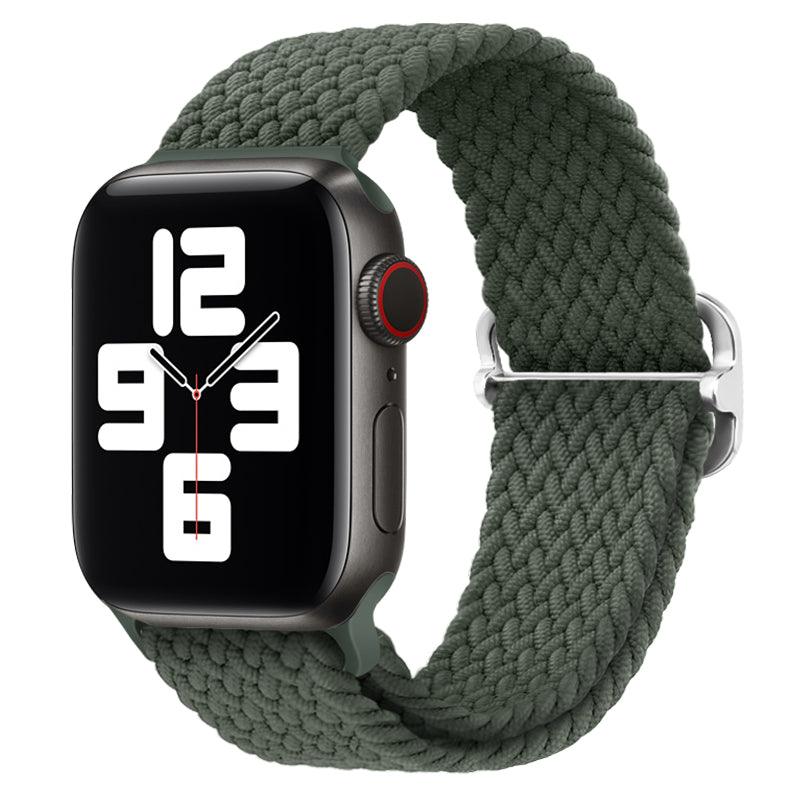 Braided Solo Loop Nylon Watch Bands for Apple Watch Ultra Series 1-8 SE - Unique X Moment