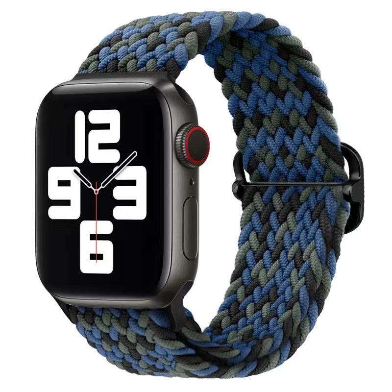 Colorful Braided Solo Loop Nylon Watch Bands for Apple Watch Ultra Series 1-8 SE - Unique X Moment