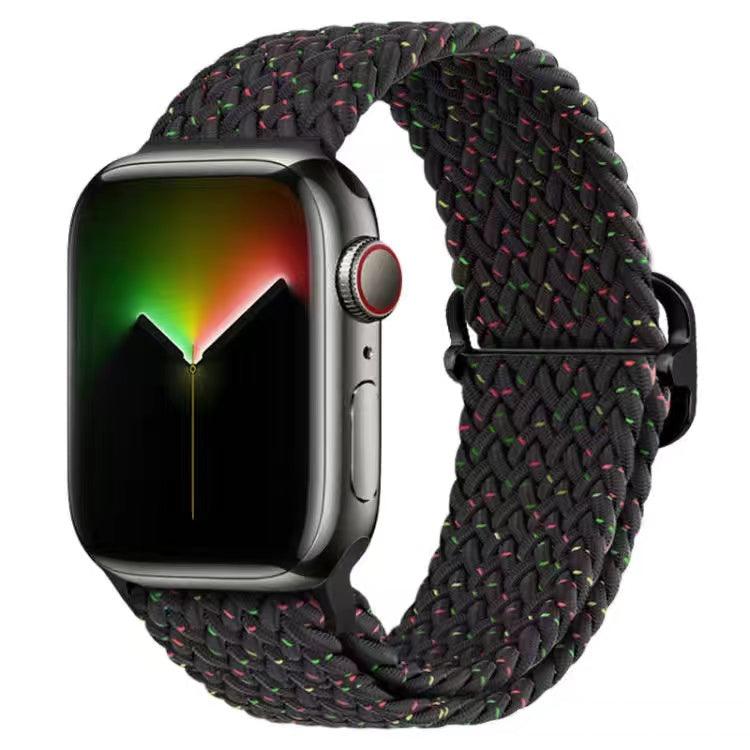 Colorful Braided Solo Loop Nylon Watch Bands for Apple Watch Ultra Series 1-8 SE - Unique X Moment