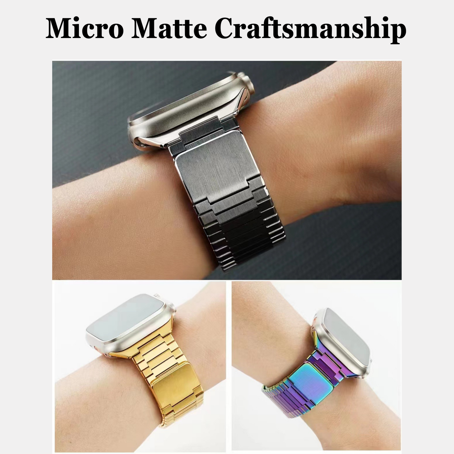 Stainless Steel Mental Magnetic Watch Band