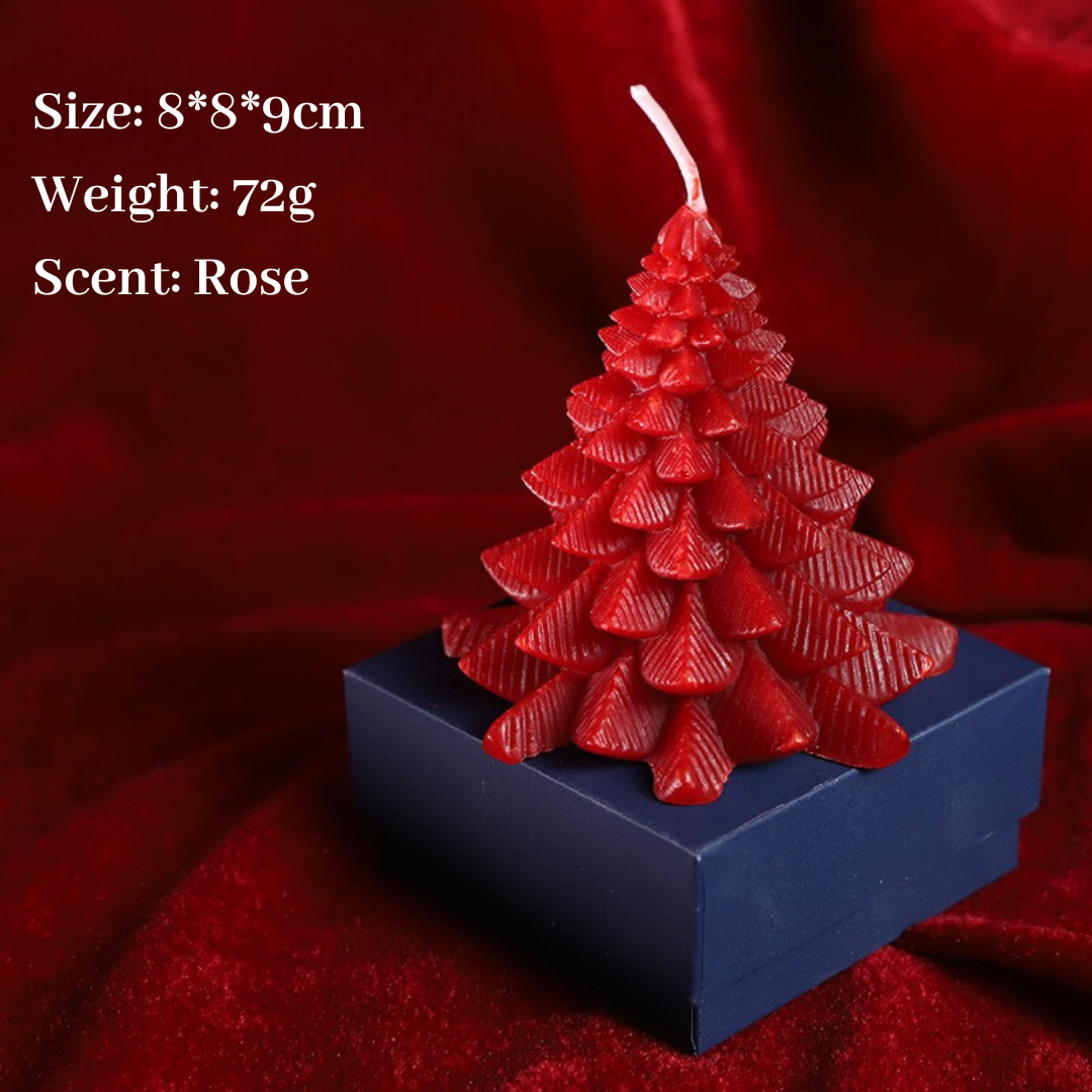 Christmas Tree  Candles for Wax Play Low Heat, Low Temperature Body Safe Drip Candles